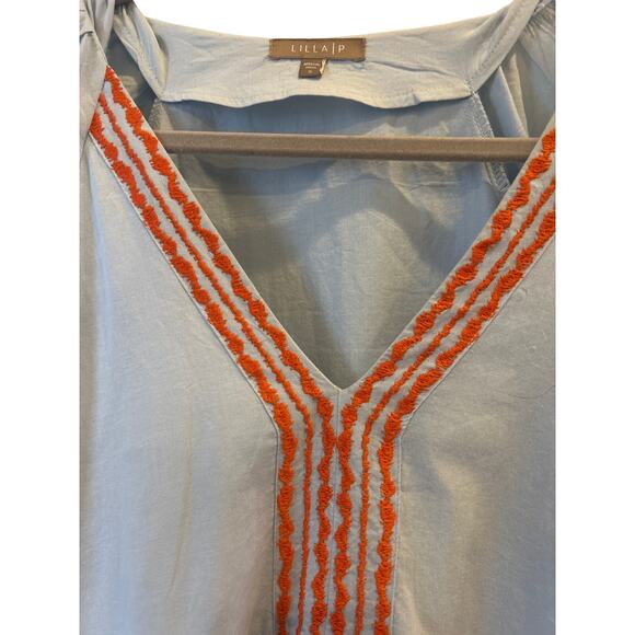 Lilla P Flutter Sleeve Dress in Crystal - Picture 5 of 8